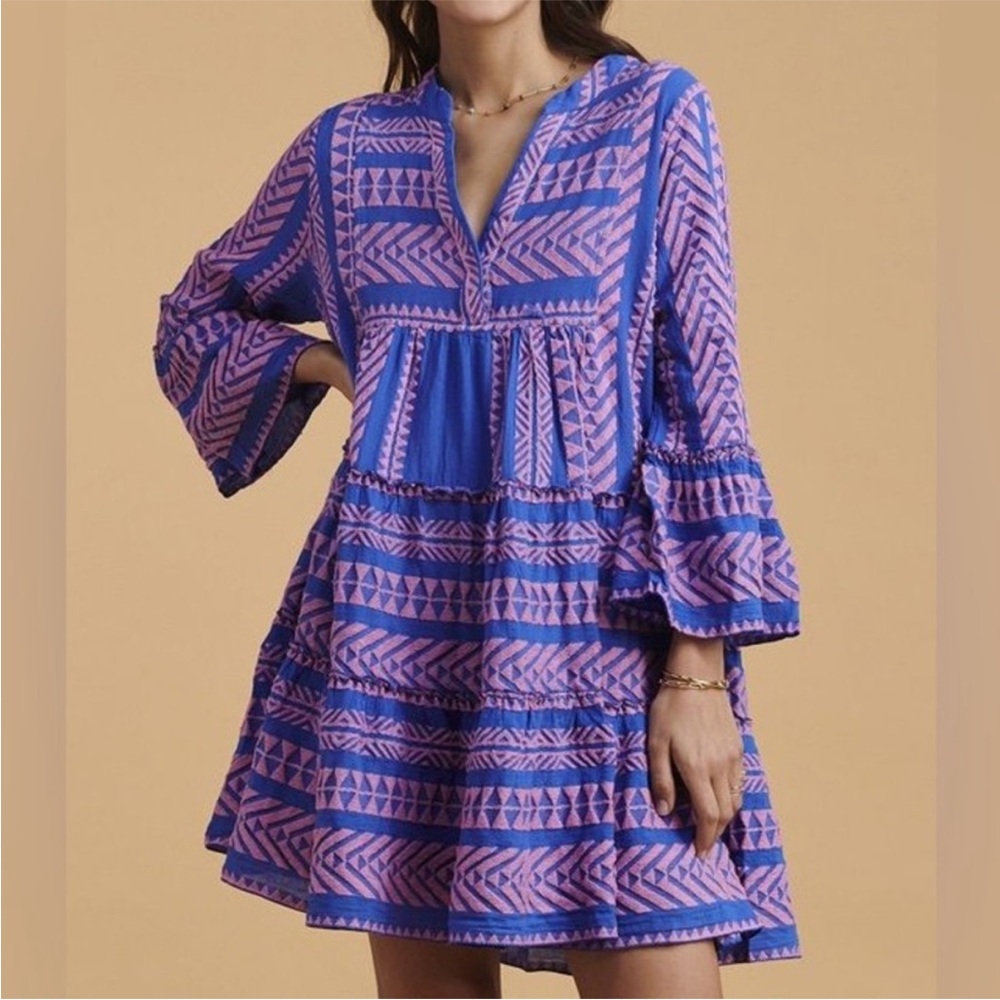 Devotion Twins Ella Dress Pink Blue